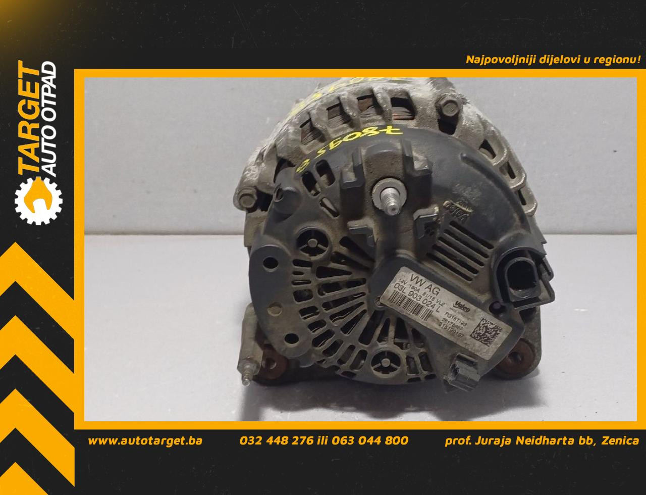 DIJELOVI ALTERNATOR VW CRAFTER > 17- 2.0 03L903024L