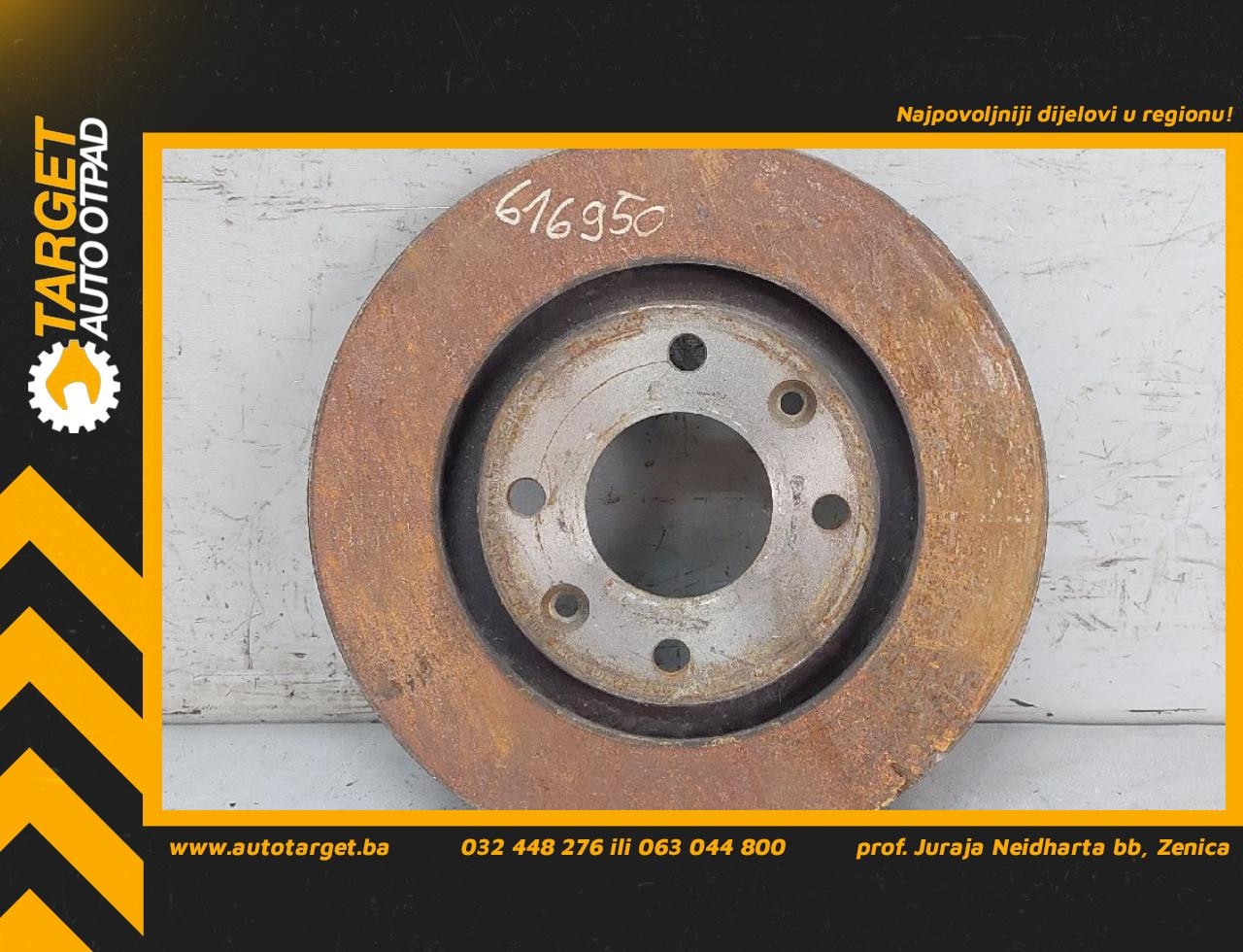 DIJELOVI KOCIONI DISK CITROEN C4 CACTUS > 14-18