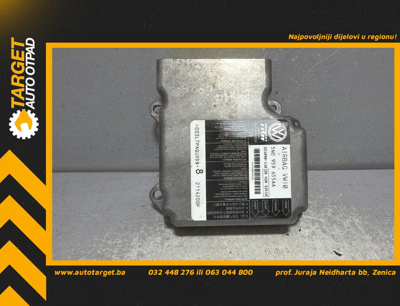 DIJELOVI ELEKTRONIKA AIRBAGA VW TIGUAN > 11-15 2.0 5N0959655AA