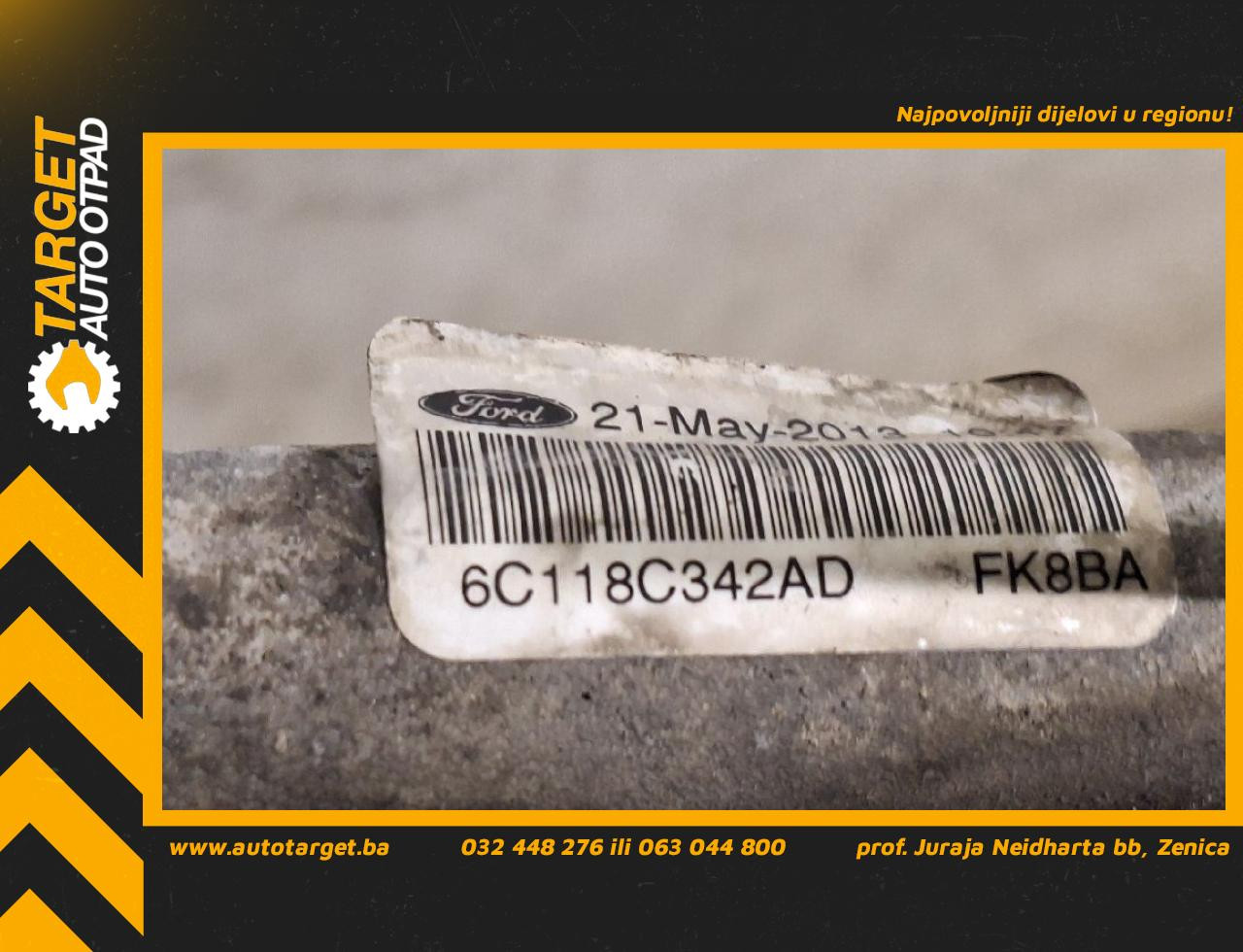 DIJELOVI HLADNJAK KLIME FORD TRANSIT > 06-13 2.2 6C118C342AD