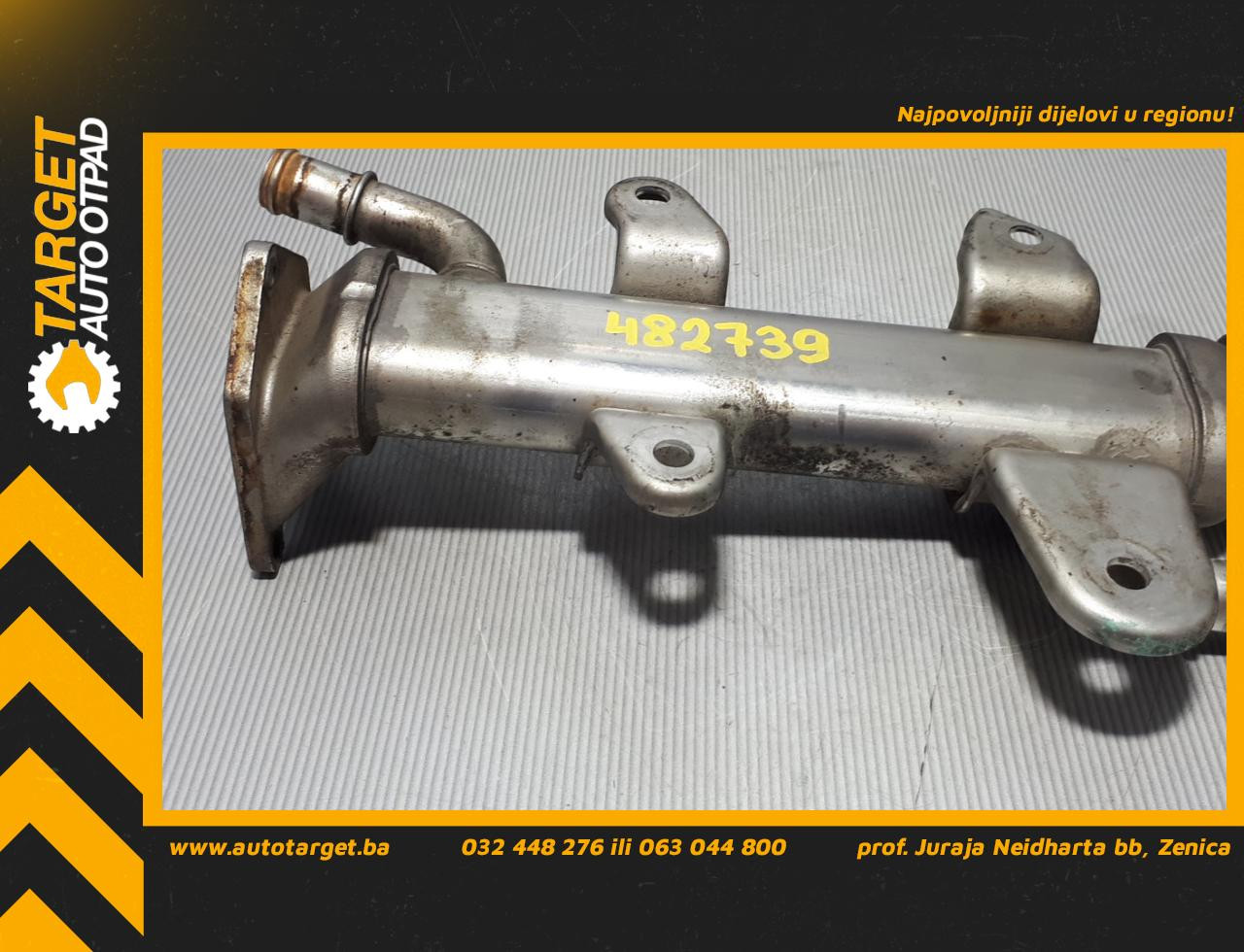HLADNJAK EGR VENTILA SSANGYONG ACTYON > 06-11 A6651400470