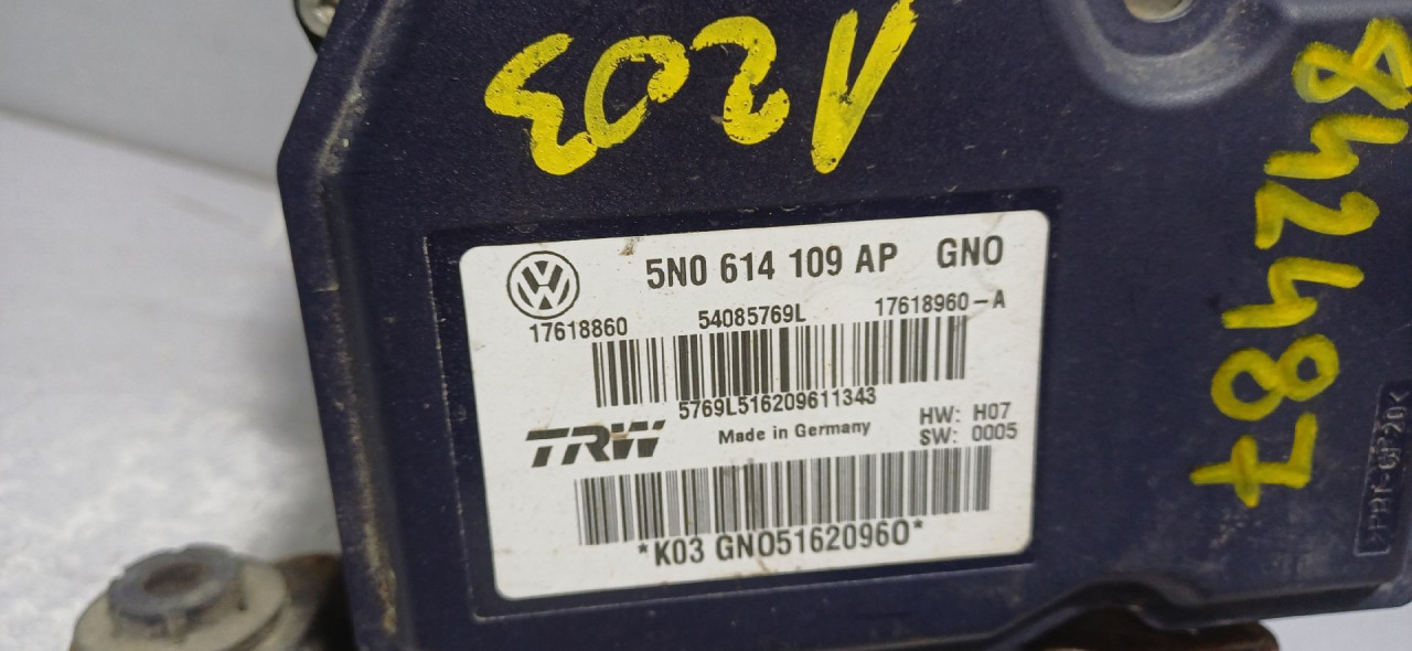 DIJELOVI ABS ELEKTRONIKA VW TIGUAN > 11-15 5N0614109AP