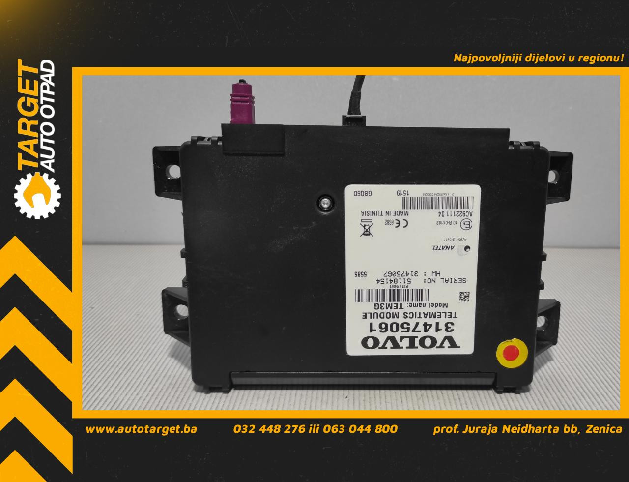 ELEKTRONIKA MODUL VOLVO XC90 > 14-19 31475061