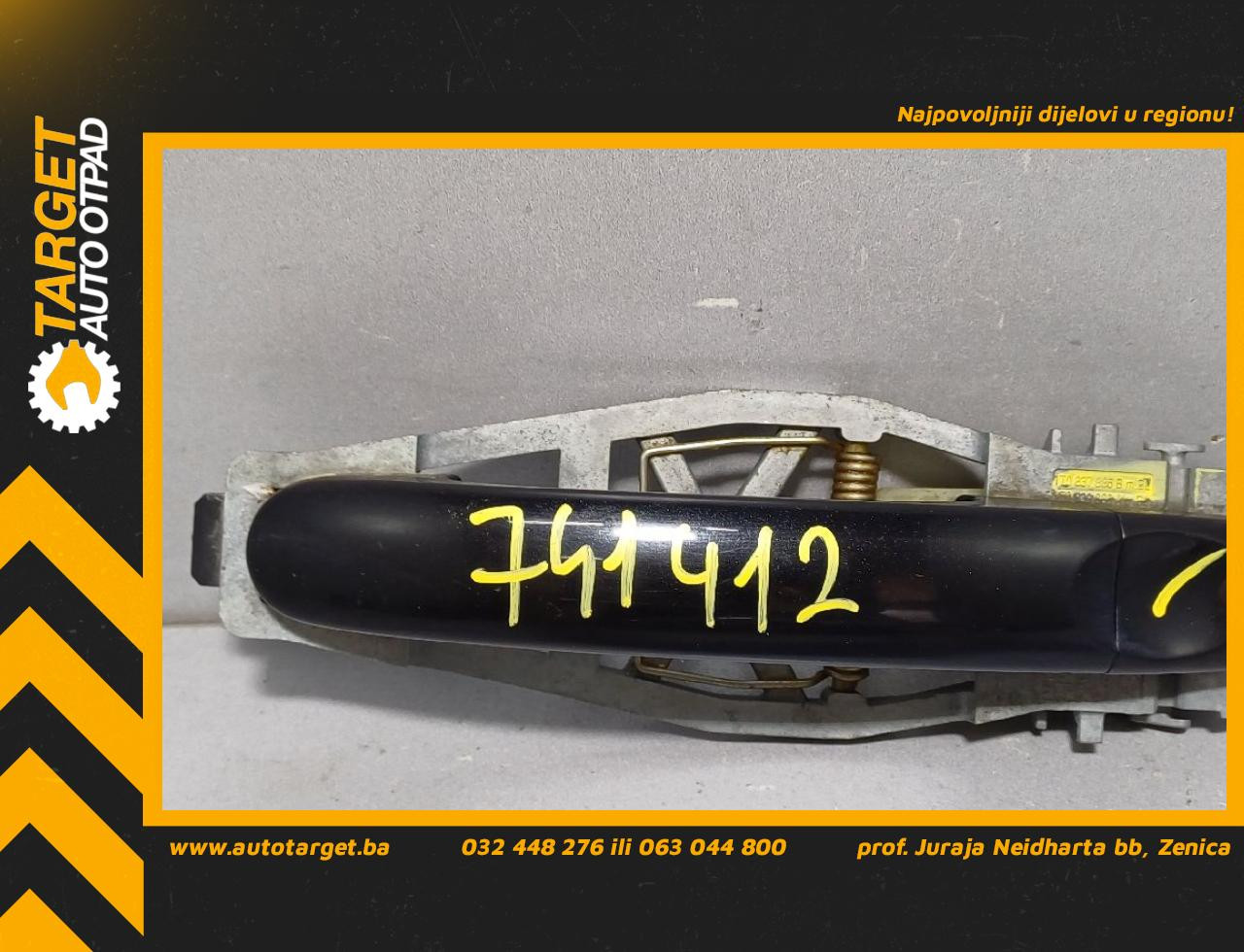DIJELOVI RUCKA VRATA VW TOURAN > 10-15 1T0837886B