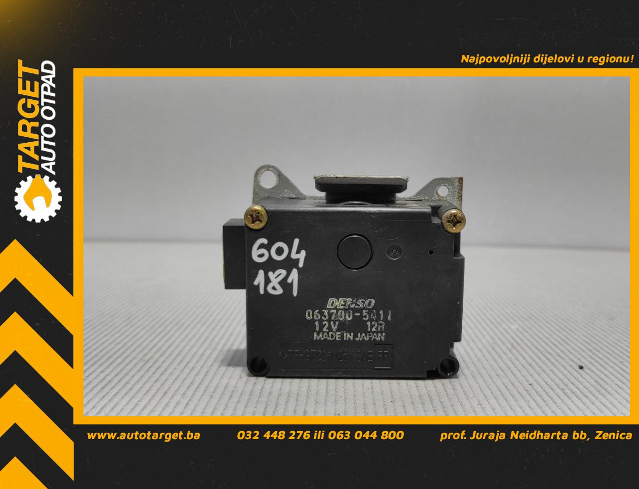 DIJELOVI MOTORIC VENTILATORA JAGUAR XJ > 97-03 0637005411