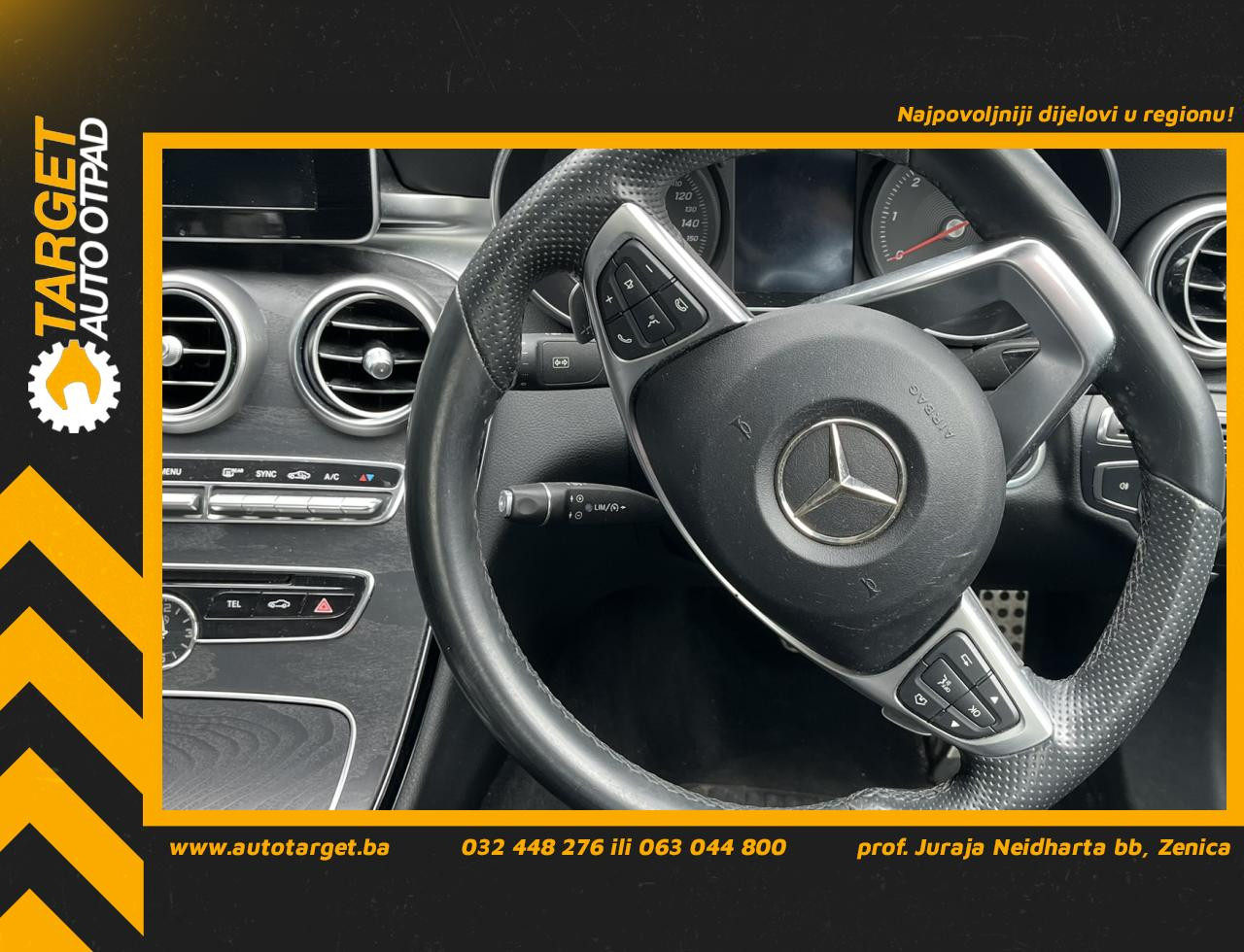 DIJELOVI VOLAN MERCEDES C KLASA (W205/S205) > 14-18 2.2