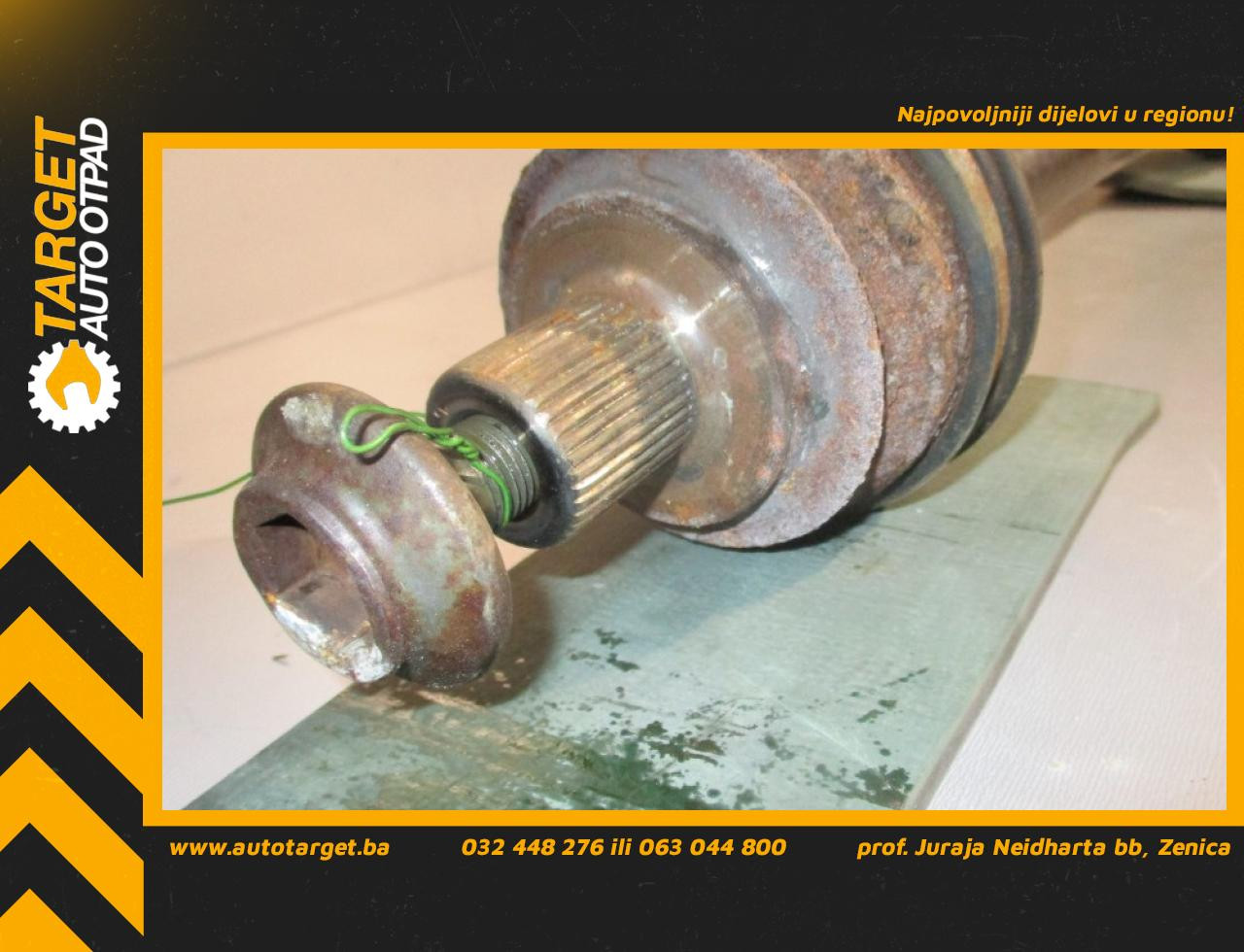 DIJELOVI POLUOSOVINA AUDI A6 > 04-08 4F0501203B