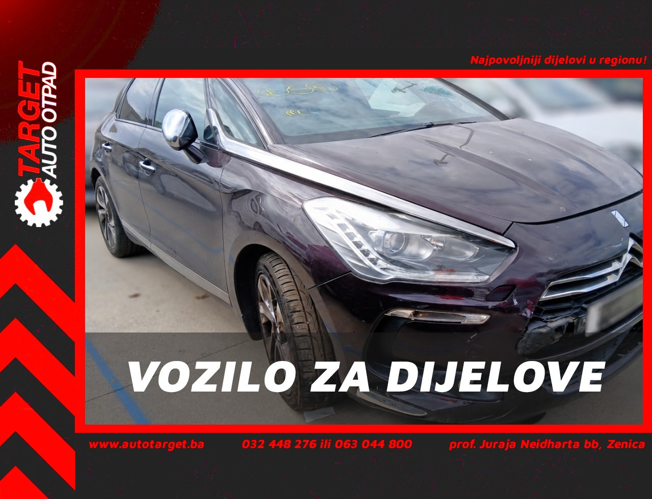 DIJELOVI CITROEN DS5 > 11-15 2.0 Dizel DW10FC MOTOR
