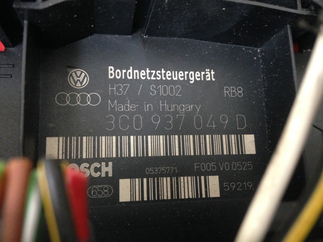 ELEKTRONIKA MODUL VW CADDY > 03-10 3C0937049D 3C0937049