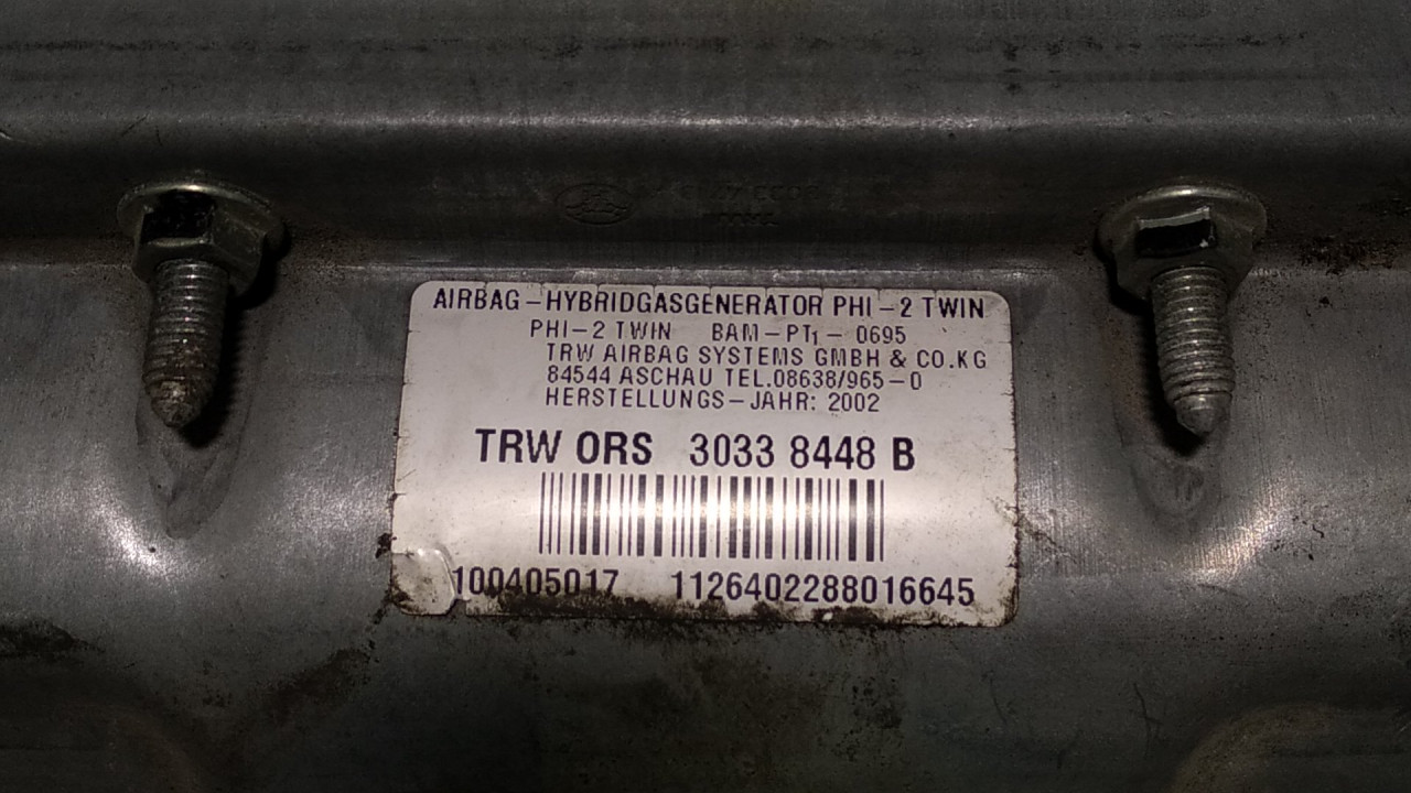 AIRBAG SUVOZACA FORD FOCUS > 01-05 30338448B