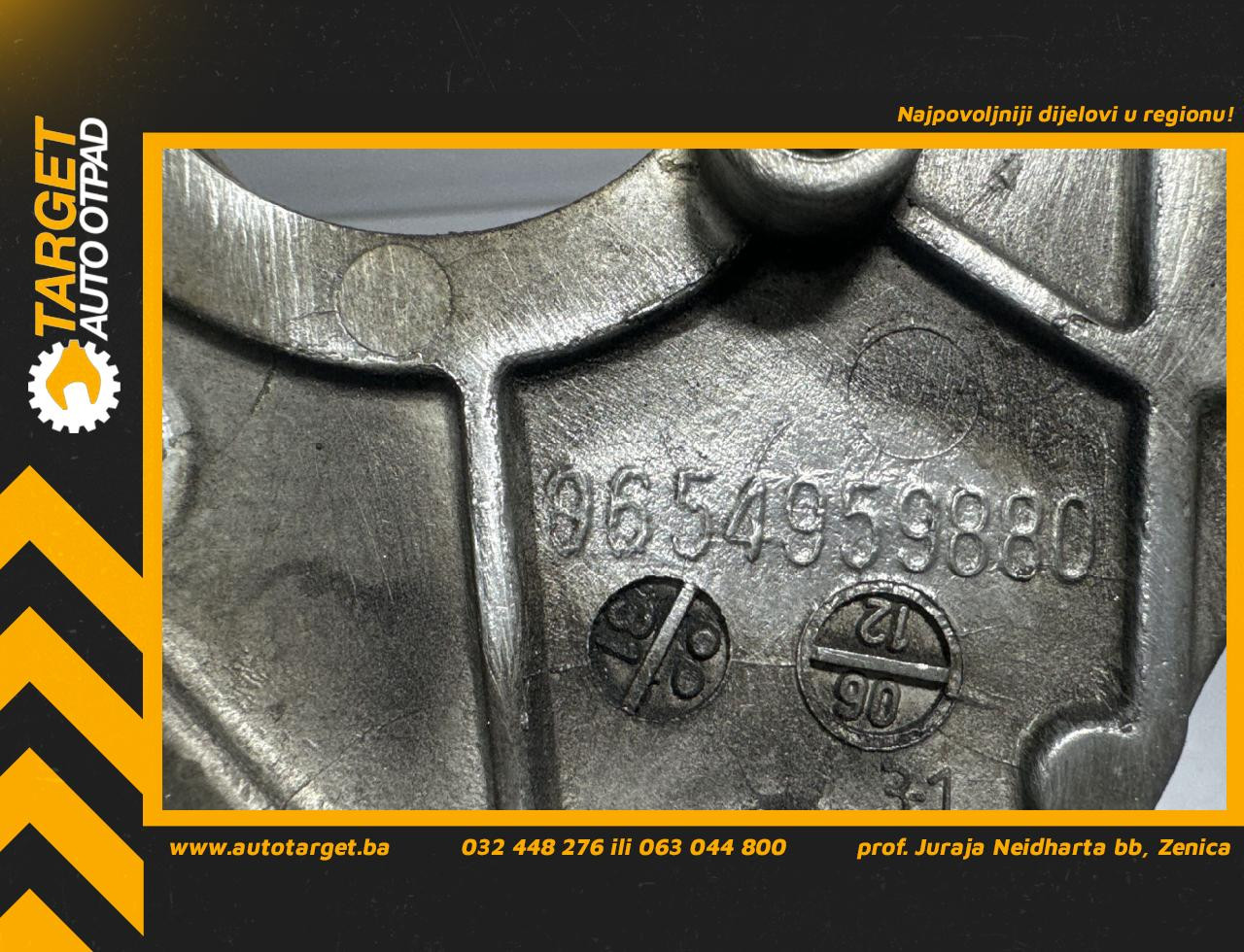 DIJELOVI NOSAC PEUGEOT 307 > 01-05 1.6 9654959880