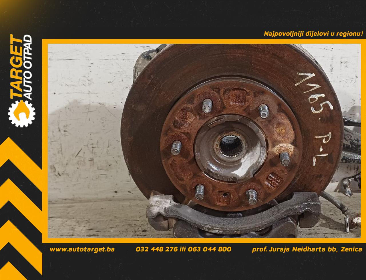 DIJELOVI KOCIONI DISK FORD RANGER > 16-