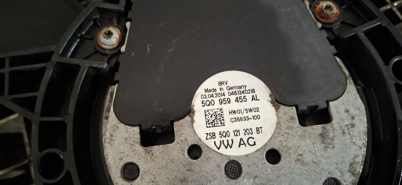 DIJELOVI VENTILATOR VW GOLF 7 > 12-16