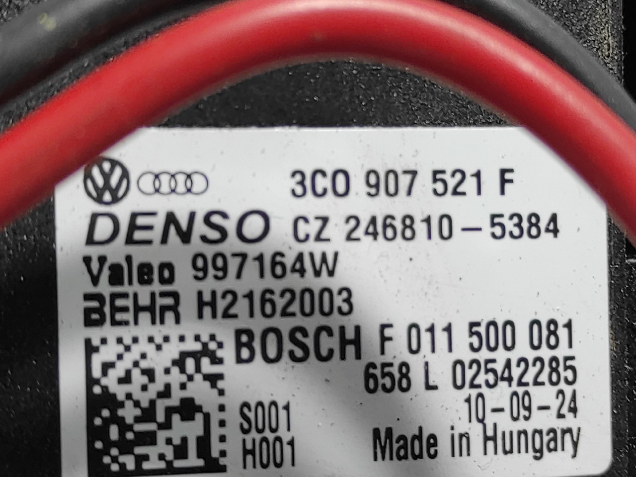 ELEKTRONIKA REOSTAT AUDI A3 > 08-12 3C0907521F