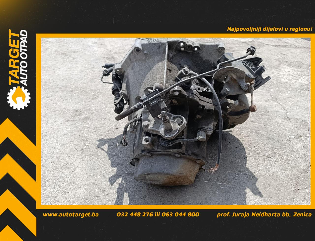 DIJELOVI MJENJAC CITROEN BERLINGO > 12-15 1.6 20ET07