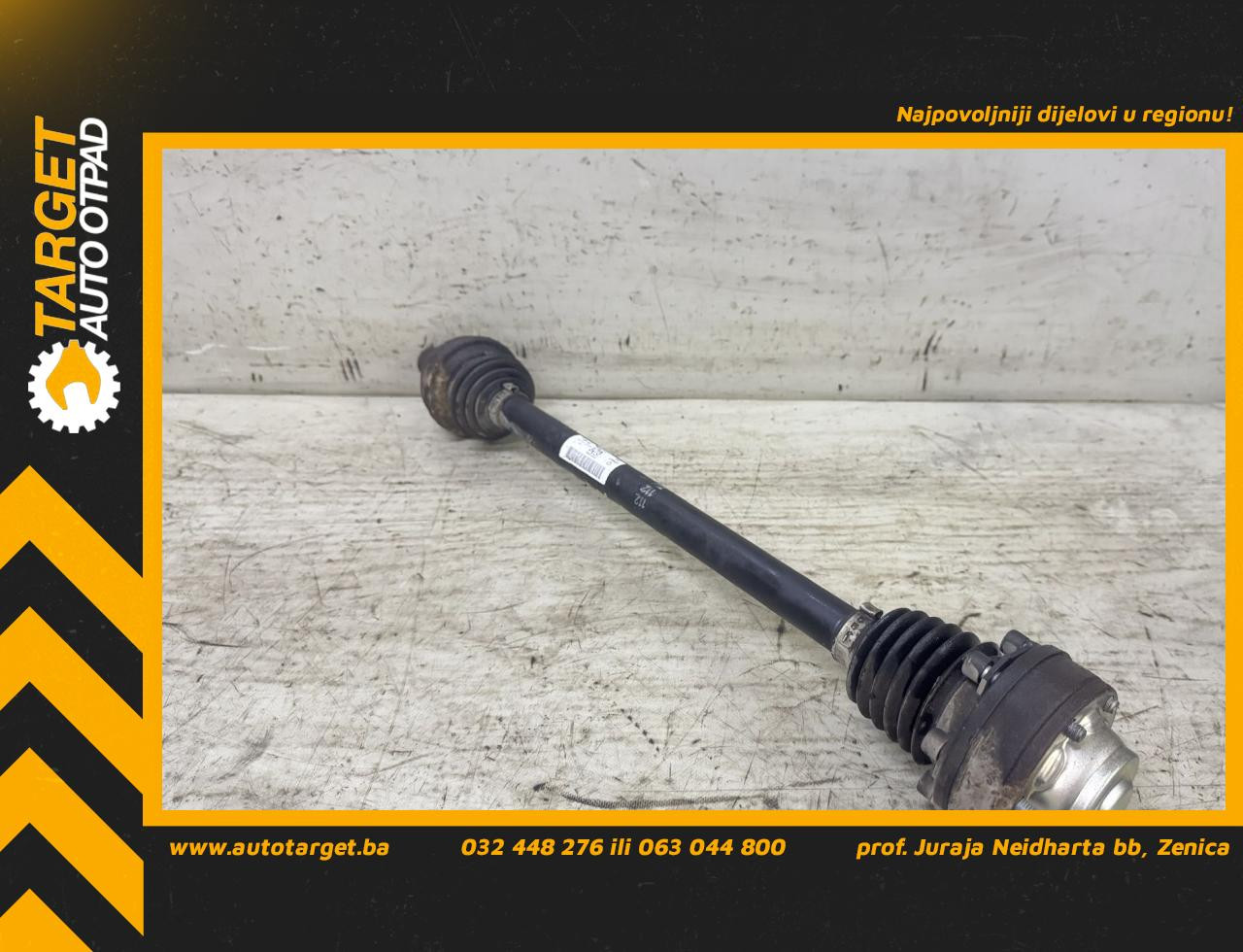 DIJELOVI POLUOSOVINA VW TIGUAN > 16-20 2.0 3Q0501203B