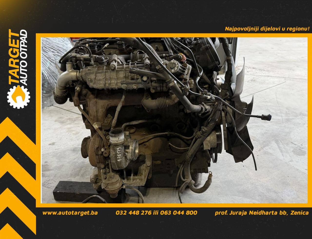 DIJELOVI MOTOR IVECO DAILY > 14- 3.0 1CFL411V