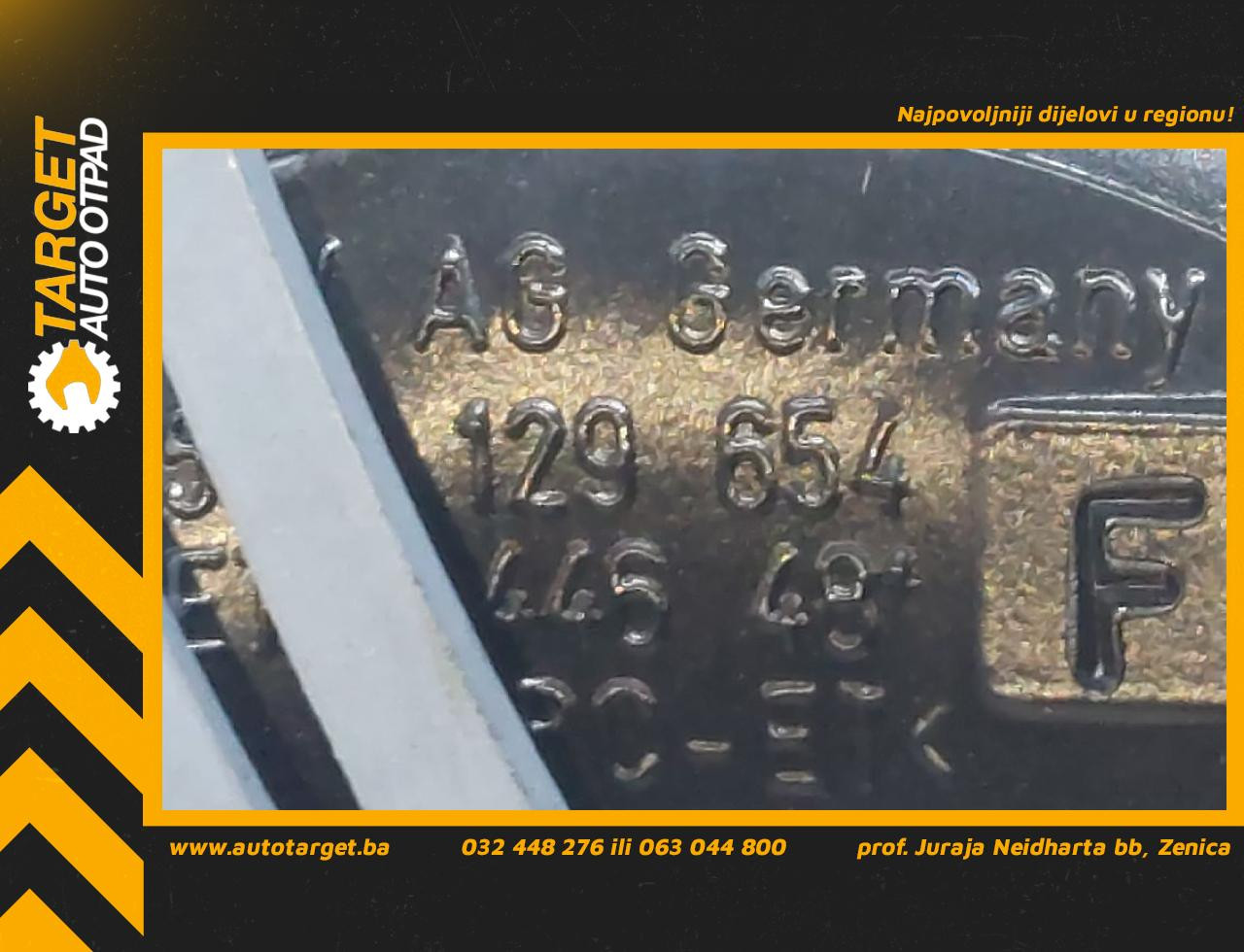DIJELOVI CRIJEVO VW GOLF 7 > 12-16 5Q0129654F