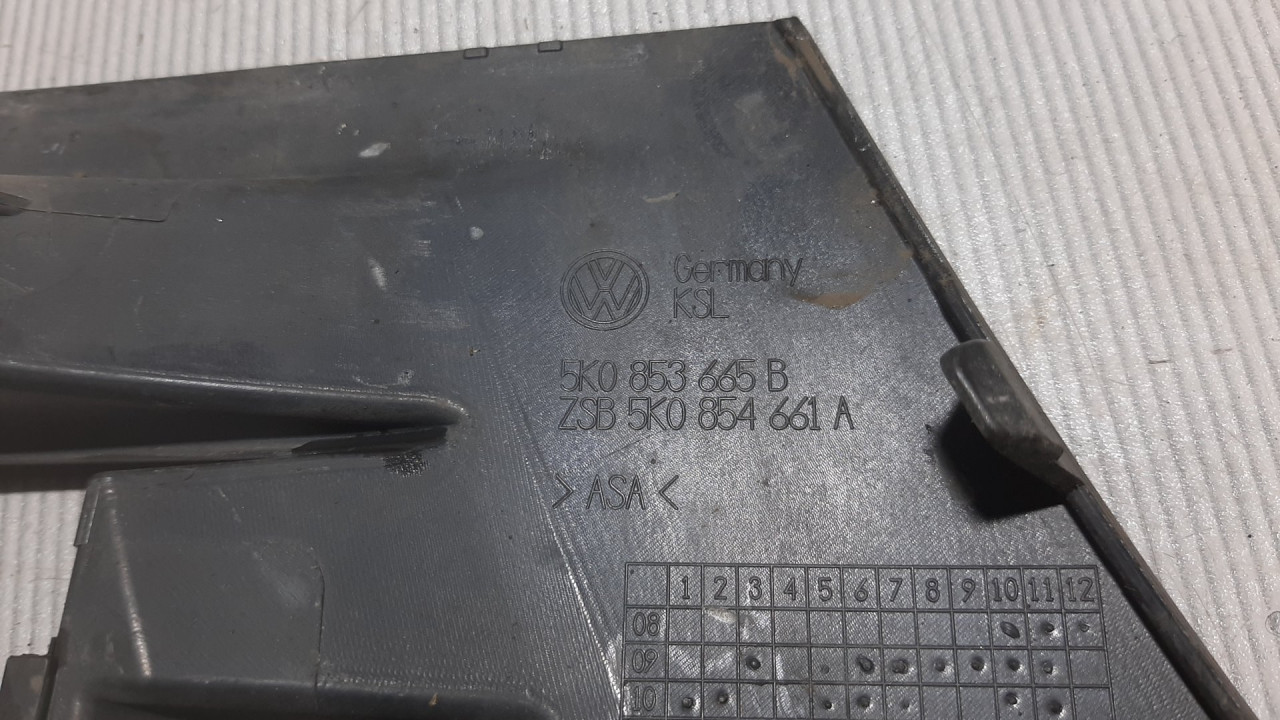 DIJELOVI PLASTIKA BRANIKA VW GOLF 6 > 08-12 5K0853665B