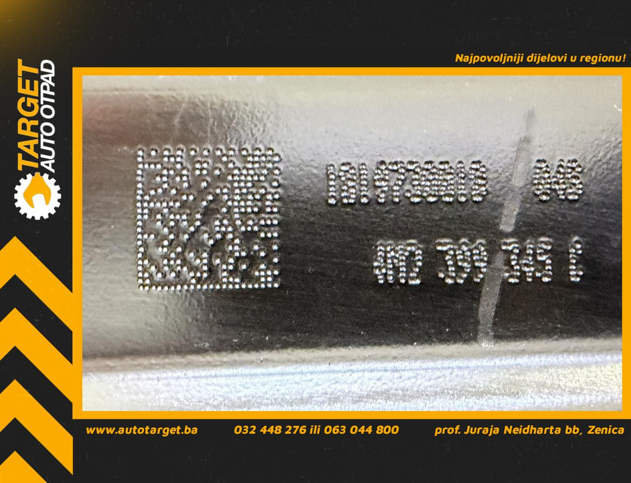 DIJELOVI NOSAC VW TOUAREG > 18- 3.0 4M2399345C