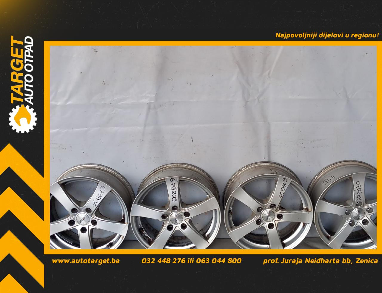 DIJELOVI FELGE VW PASSAT B7 > 10-14 124R-000057