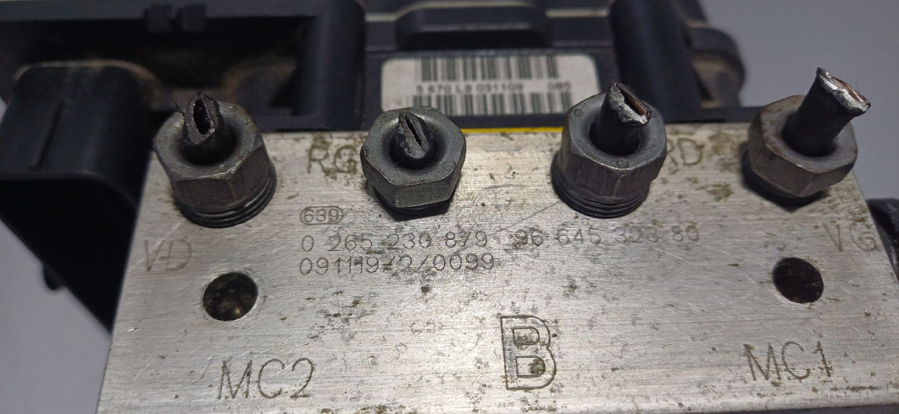 ABS ELEKTRONIKA PEUGEOT 3008 > 09-13 9666848380 0265230