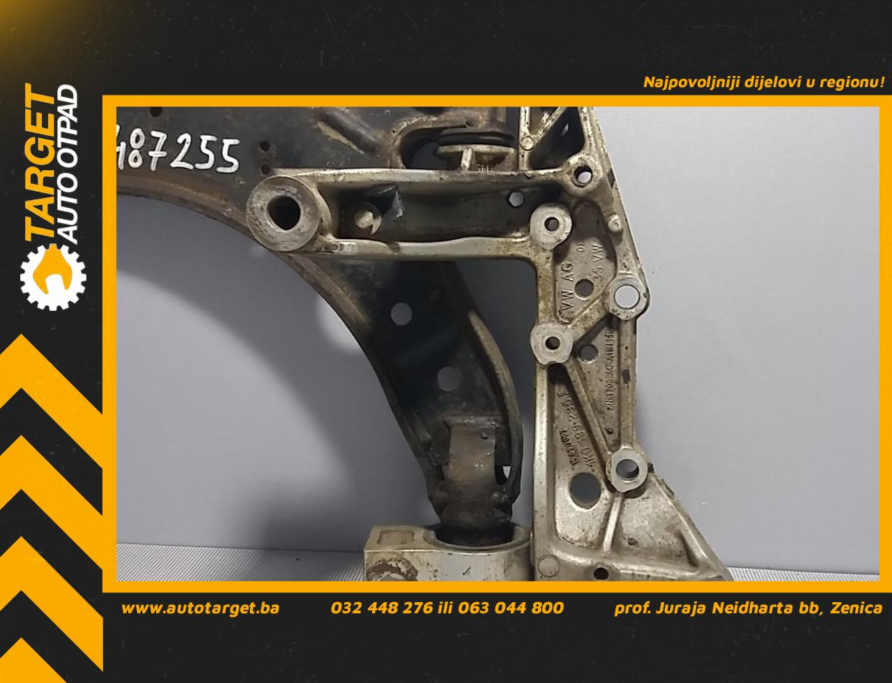DIJELOVI nosac lafete VW CADDY > 03-10 1K0199295F