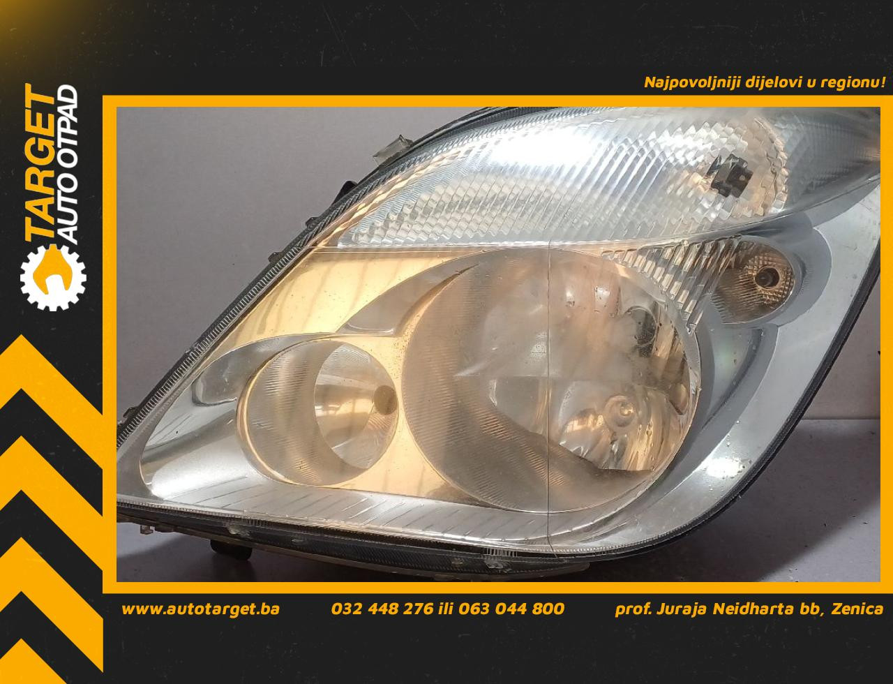 DIJELOVI FAR MERCEDES SPRINTER > 06-13 A9068200161
