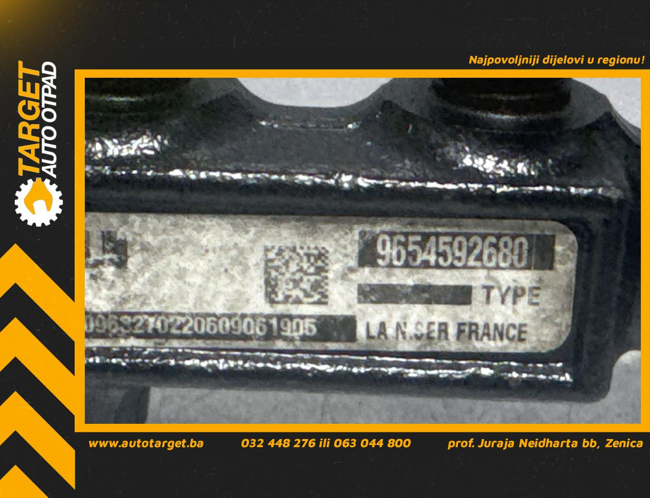 DIJELOVI RAMPA CITROEN C5 > 04-07 1.6 9654592680