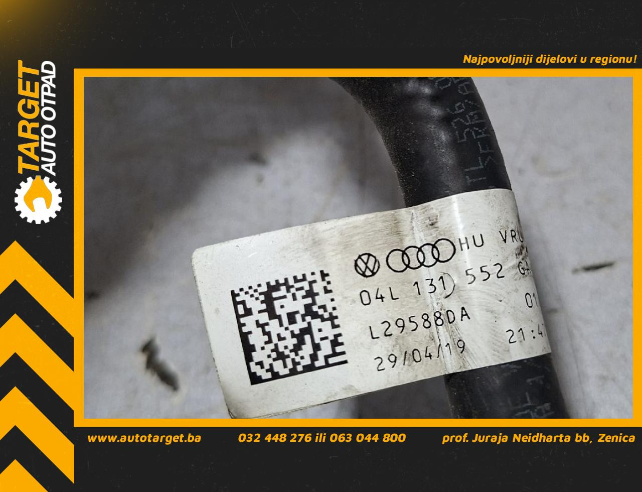 DIJELOVI CRIJEVO AUDI Q5 (FY) > 17 - 20  2.0 04L131552GA