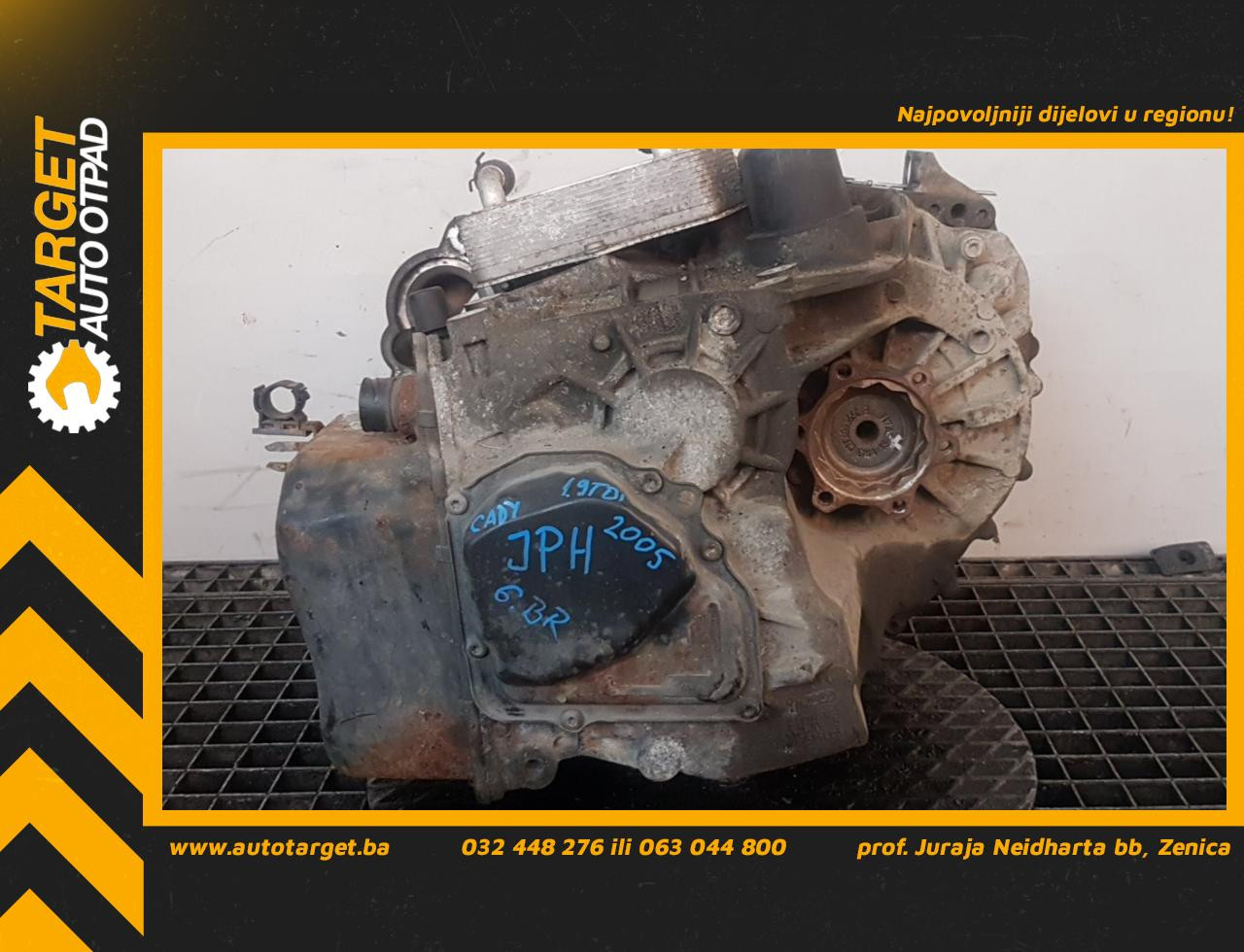 DIJELOVI MJENJAC VW CADDY > 03-10 1.9 JPH