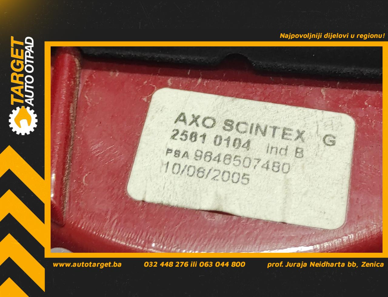 DIJELOVI MAGLENKA PEUGEOT 407 > 04-07 9646507480