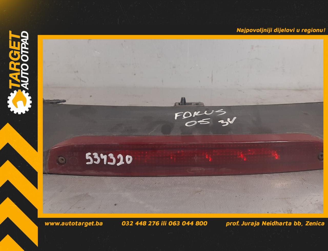 TRECE STOP SVJETLO FORD FOCUS > 05-07 7612