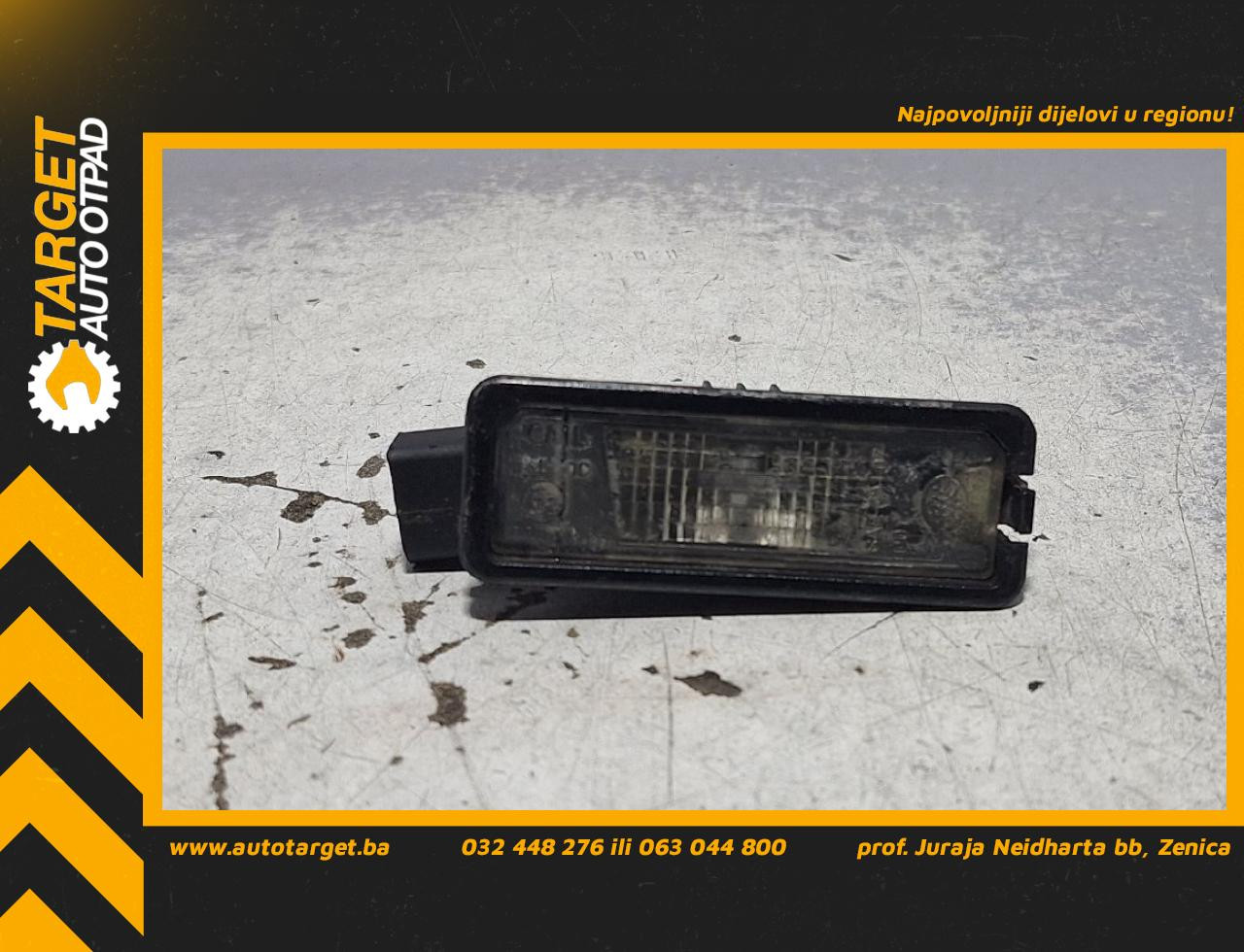 DIJELOVI RASVJETA TABLICA VW GOLF 6 > 08-12 1K8943021
