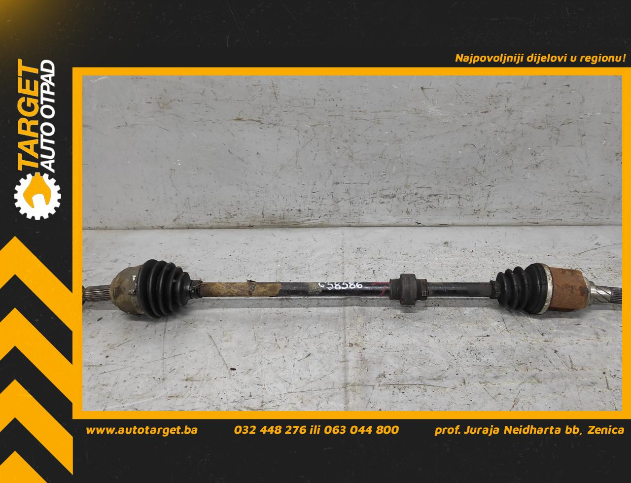 DIJELOVI POLUOSOVINA NISSAN MICRA > 03-05