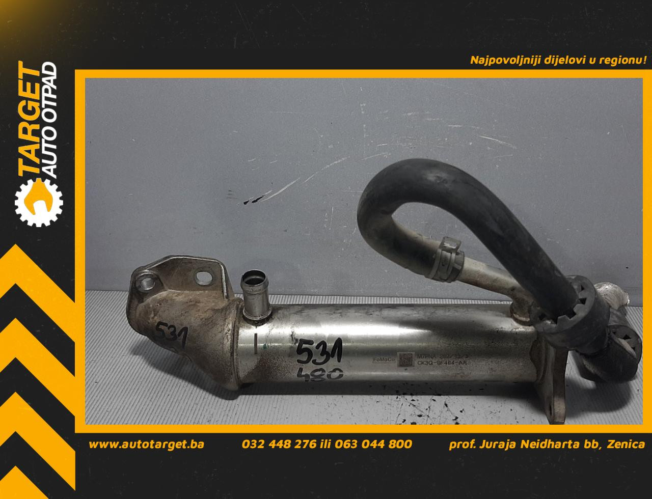 HLADNJAK EGR VENTILA FORD RANGER > 11-15 CK3Q9F464AA