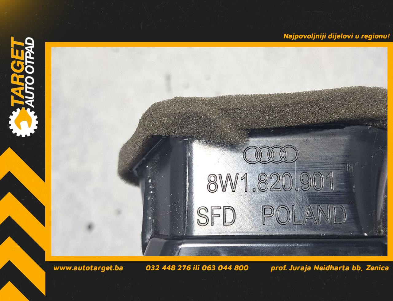 DIJELOVI RESETKA VENTILACIJE AUDI A4 (B9) > 15-18 2.0 8W1820901