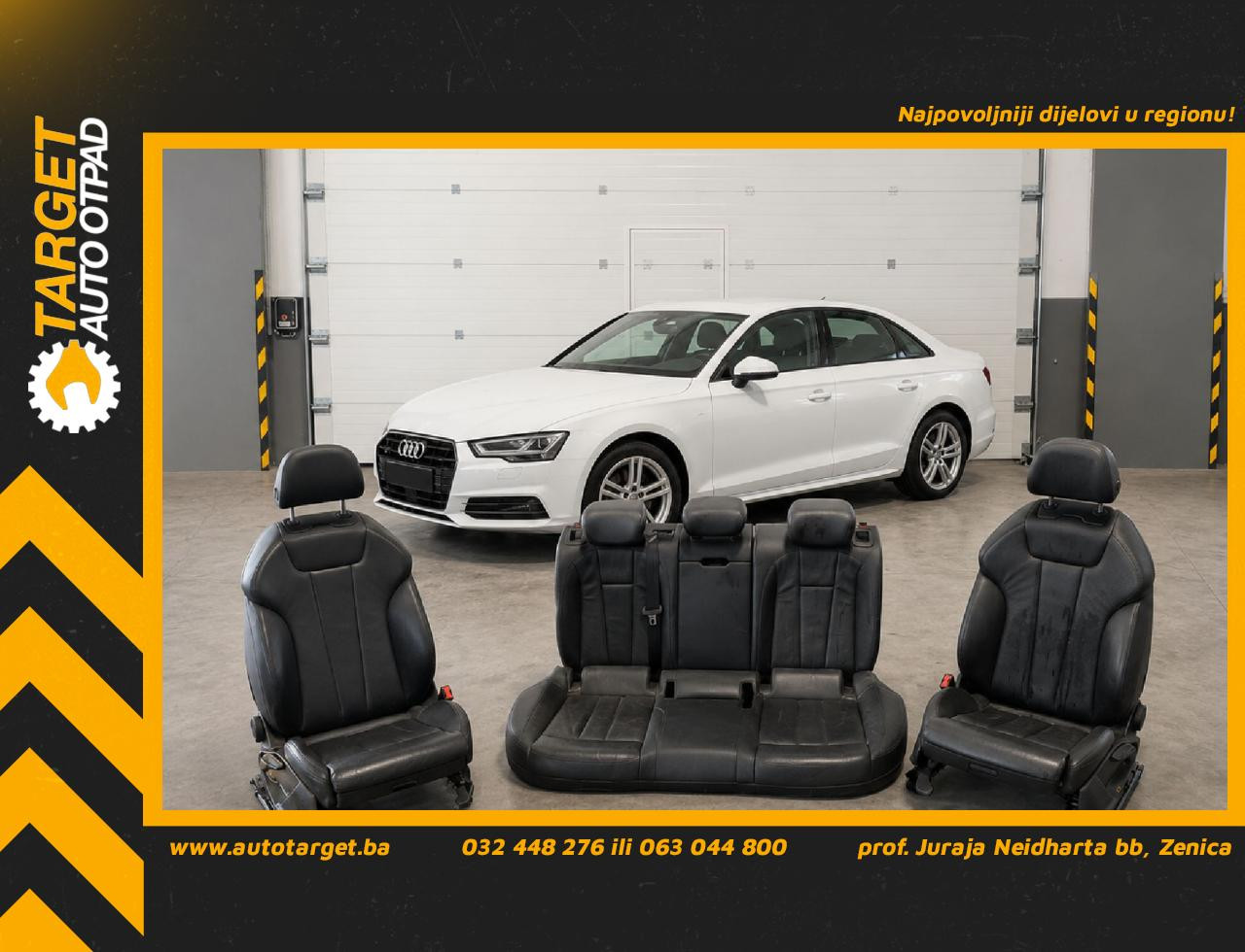 DIJELOVI SJEDISTA AUDI A4 (B9) > 15-18 2.0