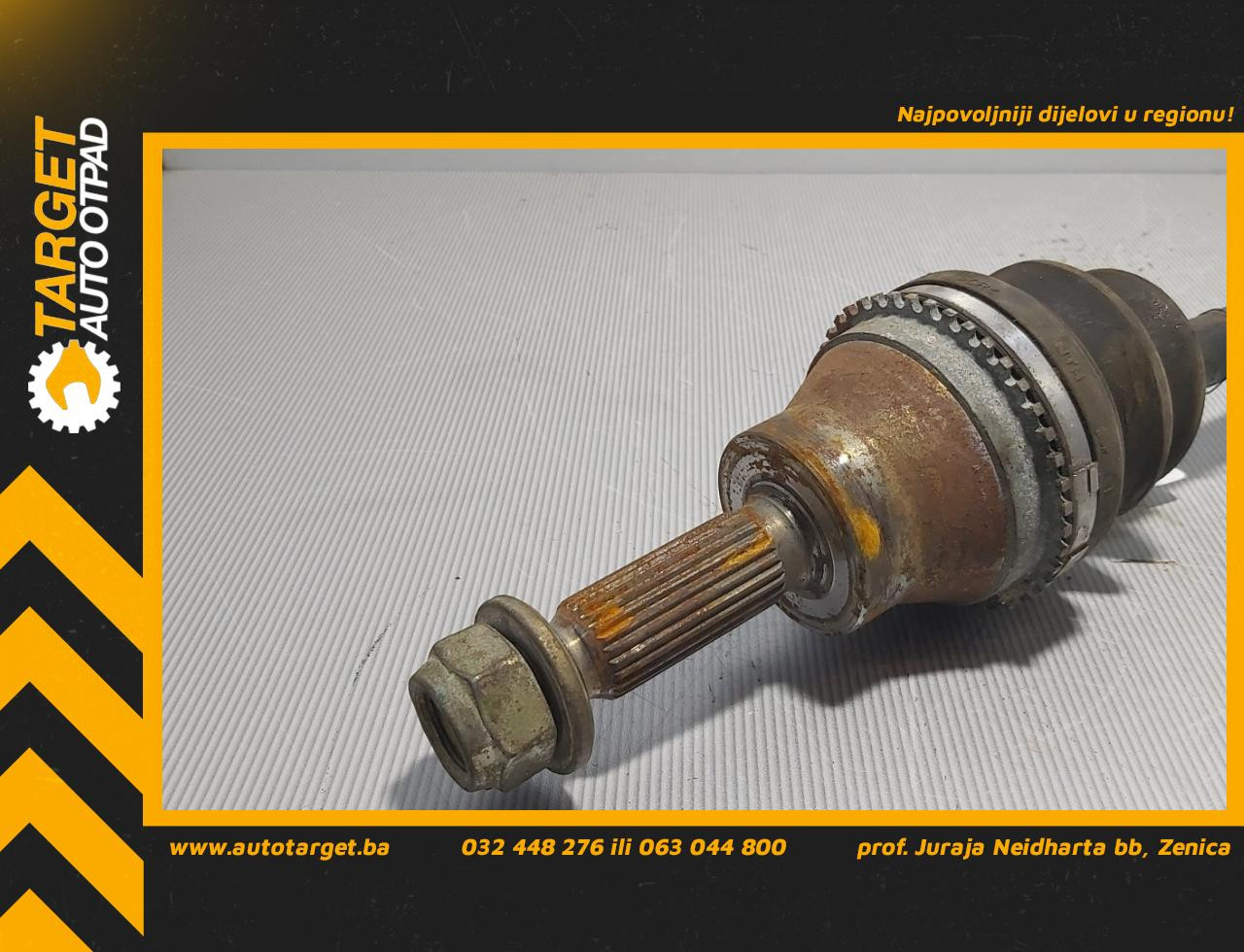 DIJELOVI POLUOSOVINA MITSUBISHI OUTLANDER > 03-06