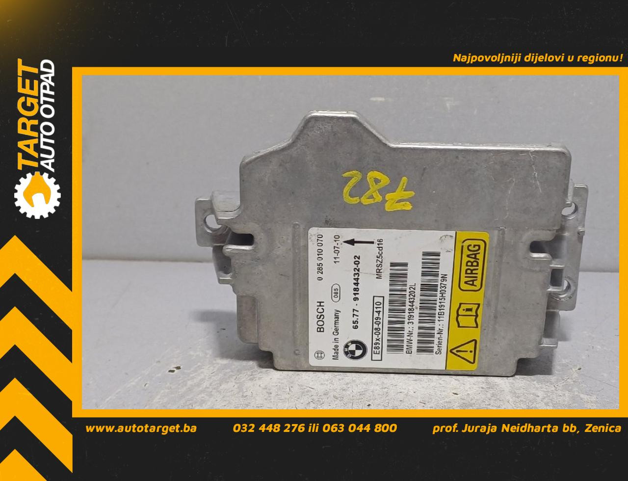 ELEKTRONIKA AIRBAGA BMW SERIJA 3 (E90/E91) > 09-11 9184432