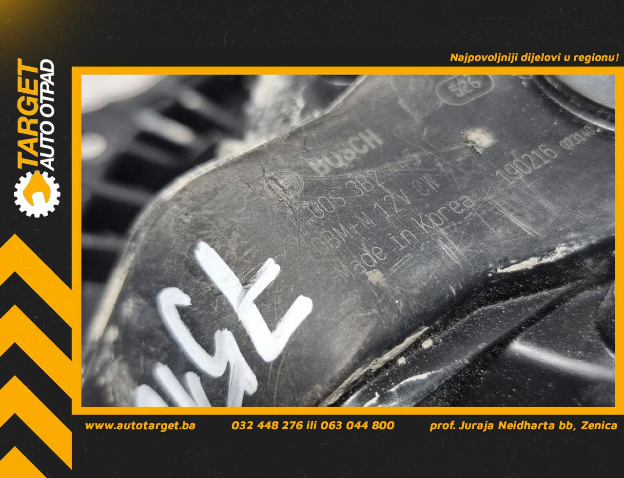 DIJELOVI VENTILATOR KABINE FORD RANGER > 16- F00S3B2445