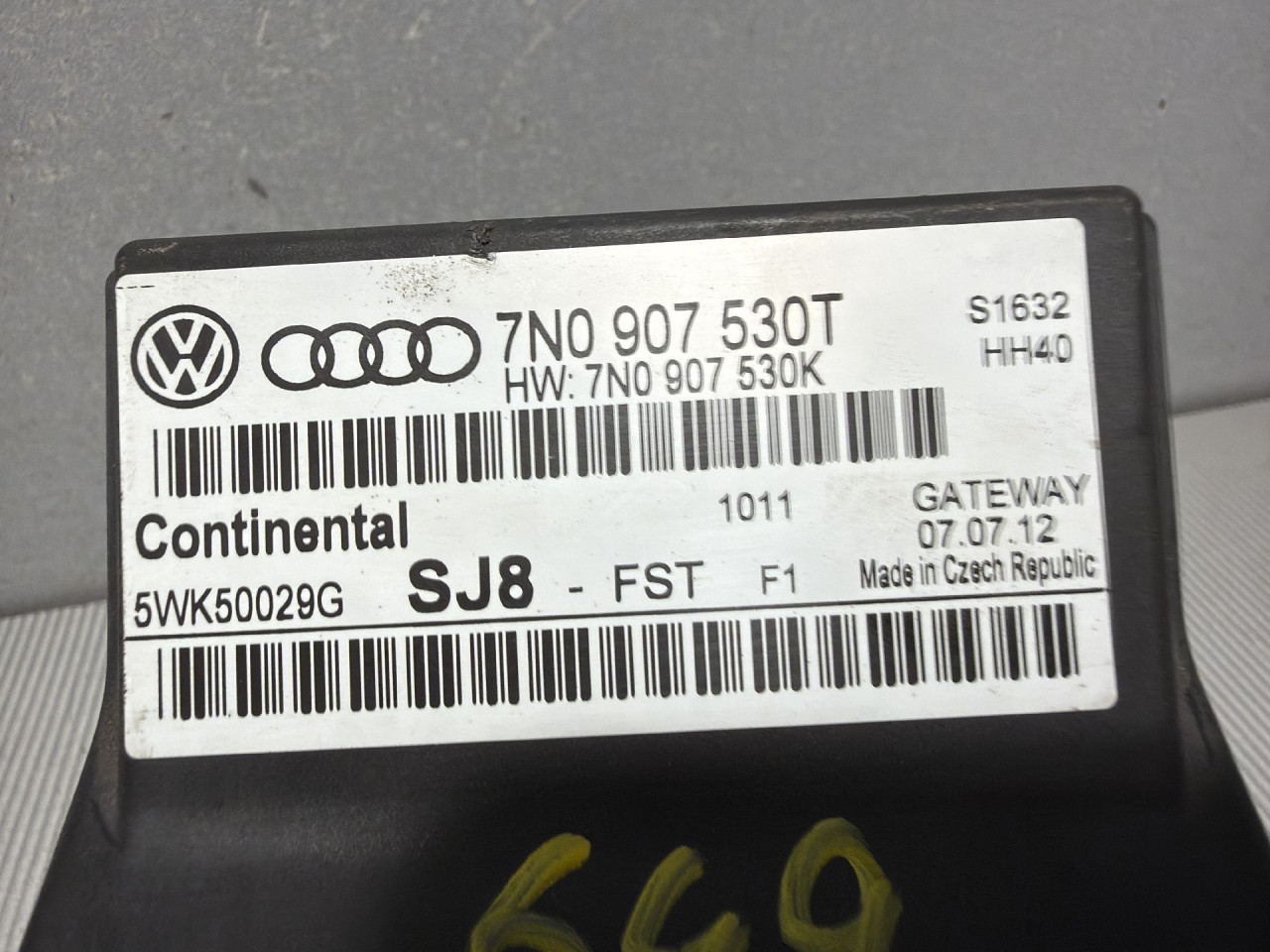 DIJELOVI ELEKTRONIKA MODUL VW PASSAT B7 > 10-14 2.0 7N0907530T