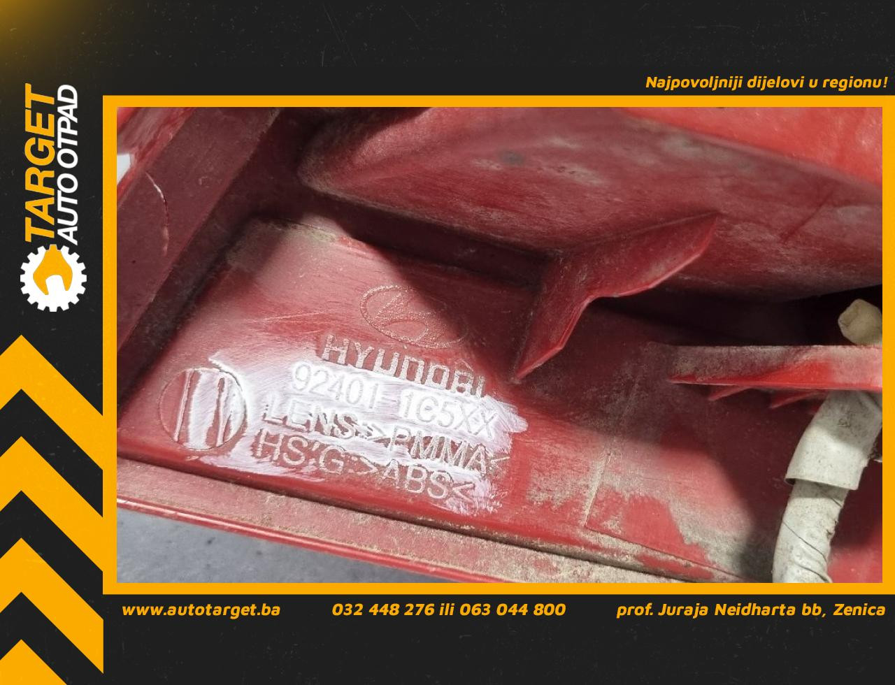 DIJELOVI STOP SVJETLO HYUNDAI GETZ > 05-08 924011C5XX