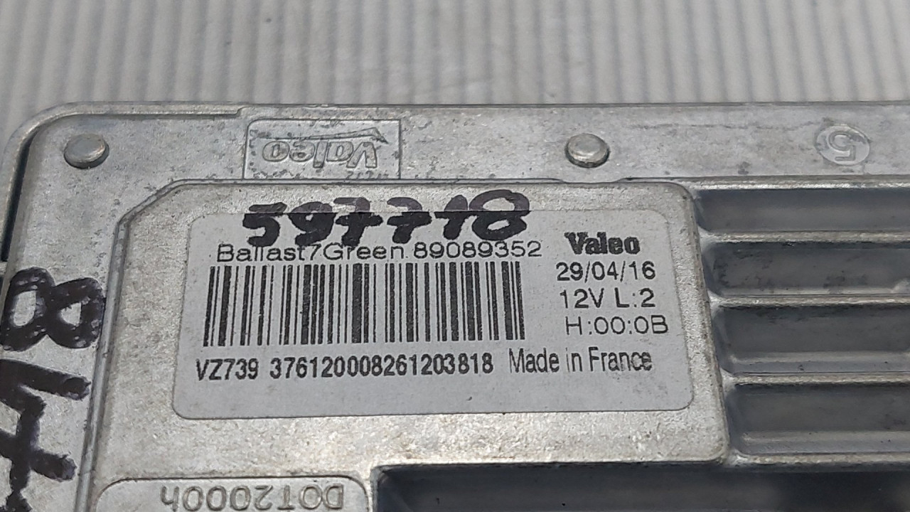 DIJELOVI BALAST FARA VOLVO S60/V60 > 14- 89089352