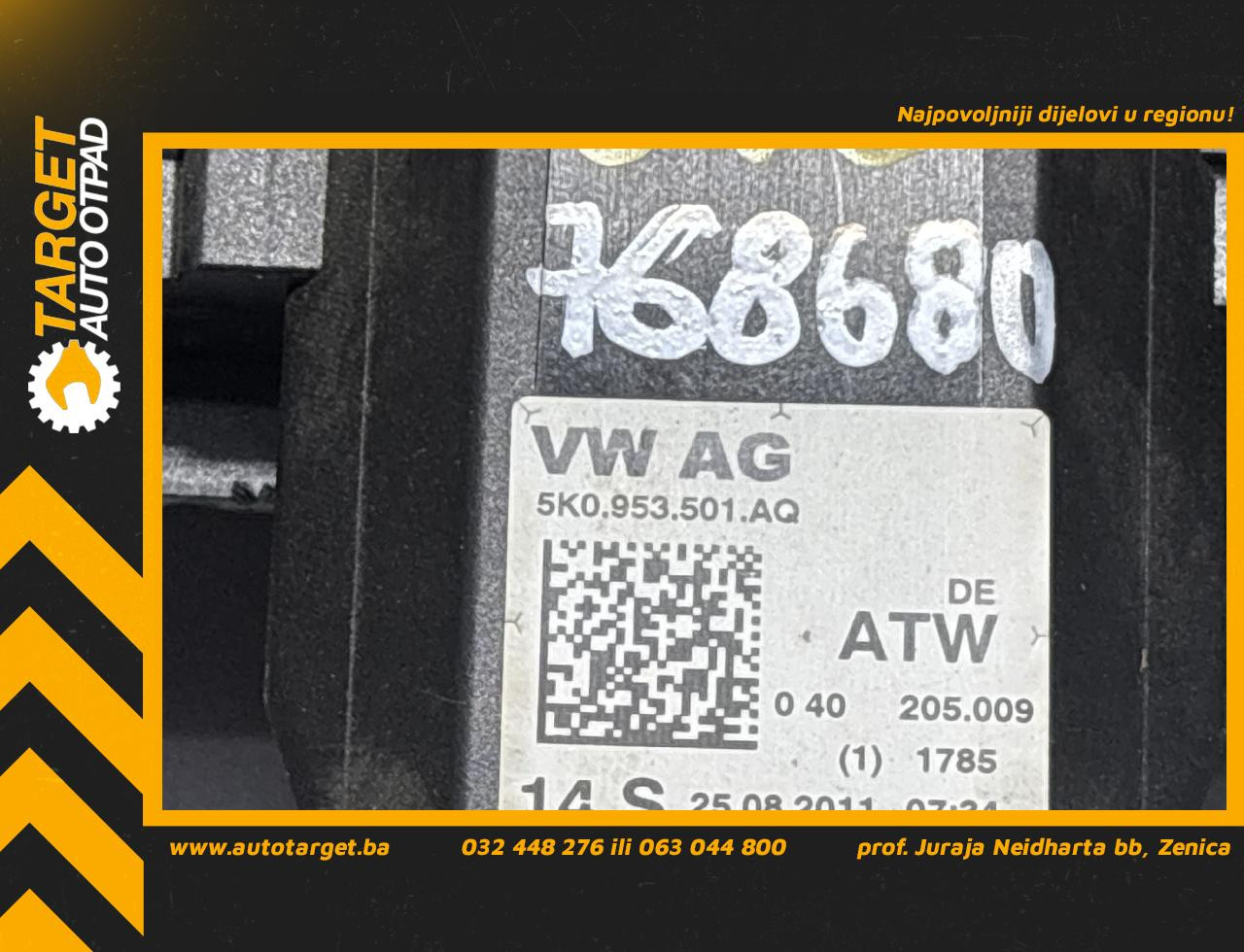 DIJELOVI RUCICE VOLANA VW TIGUAN > 11-15 2.0 5K0953501
