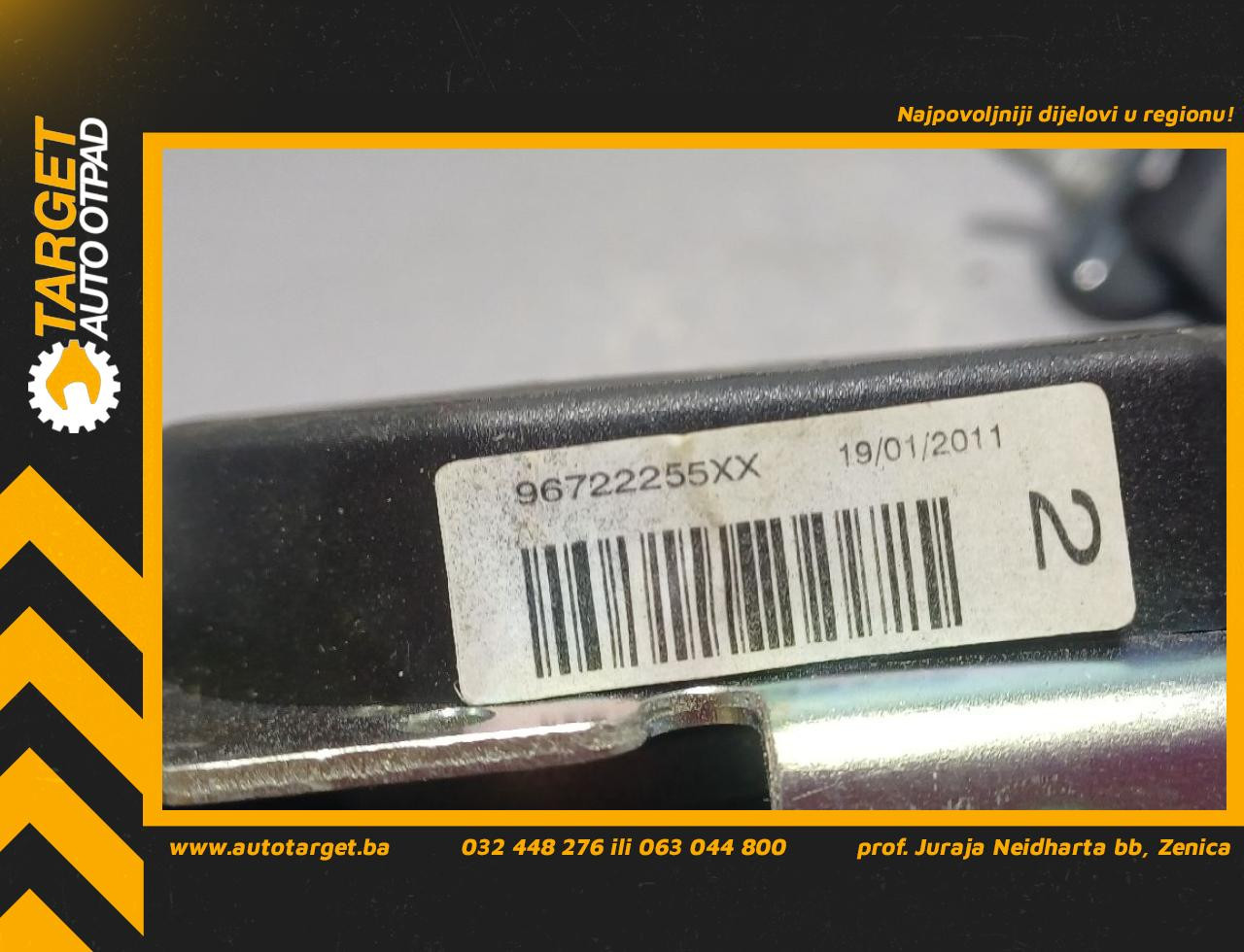 DIJELOVI POJAS PEUGEOT 508 > 11-14 1.6 96722255XX