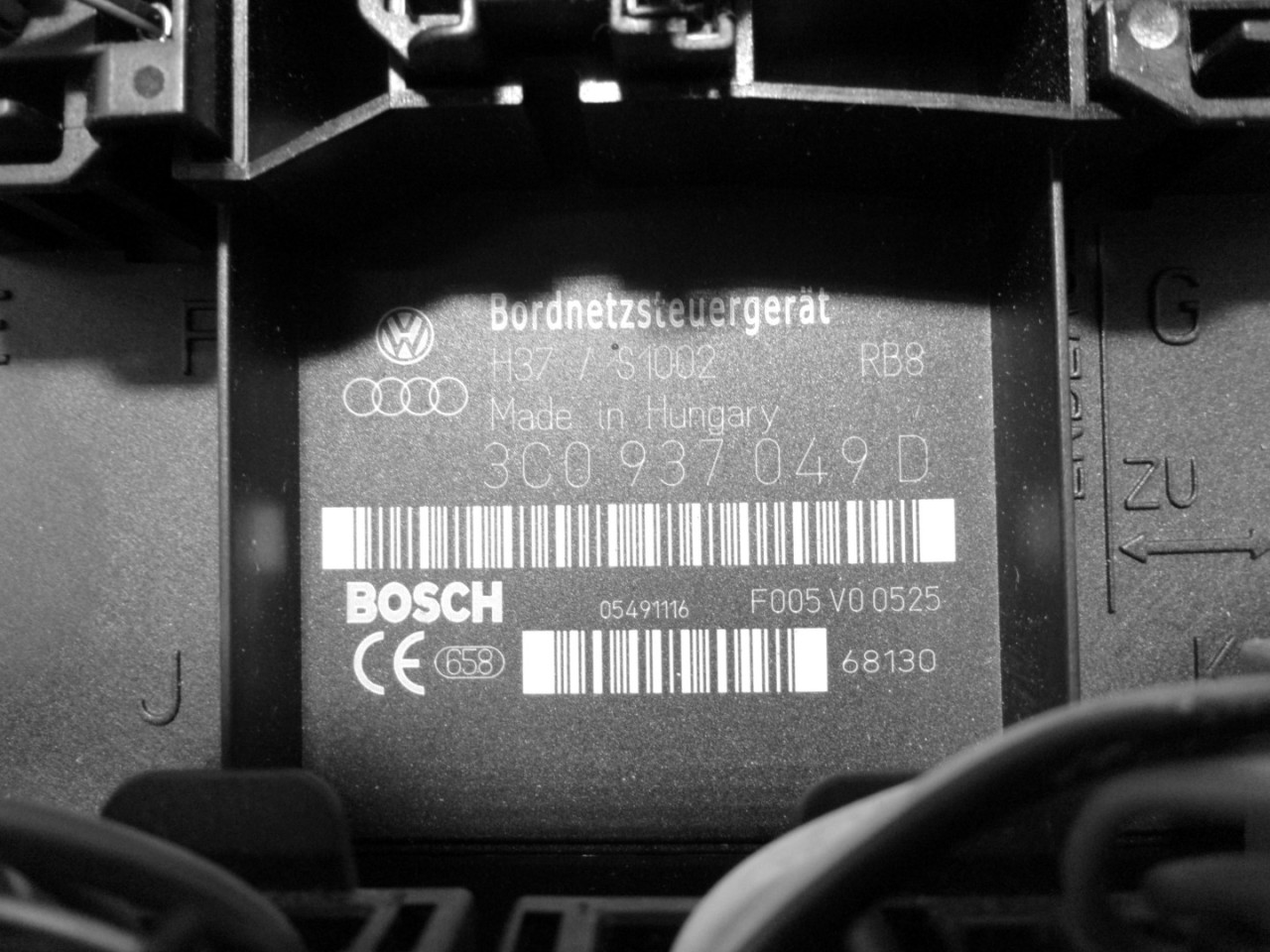 ELEKTRONIKA MODUL VW GOLF 5 > 03-08 3C0937049D