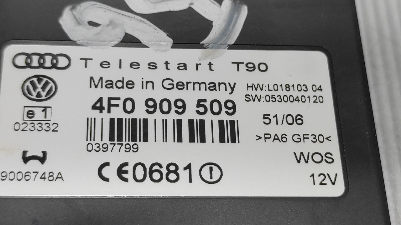 ELEKTRONIKA MODUL VW PASSAT B6 > 05-10 4F0909509