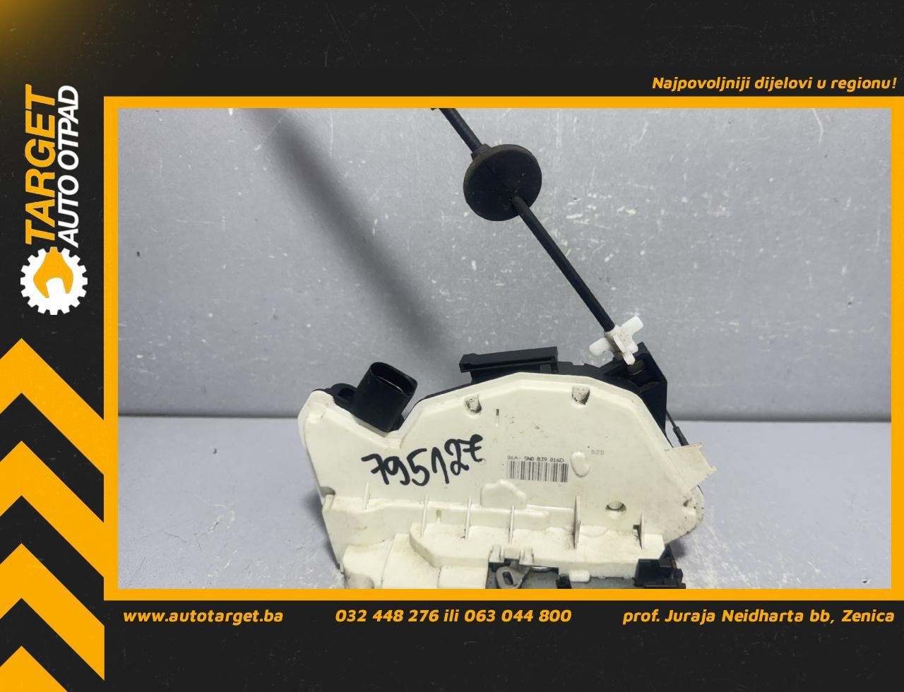 DIJELOVI BRAVA VRATA VW TIGUAN > 07-11 2.0 5N0839016D