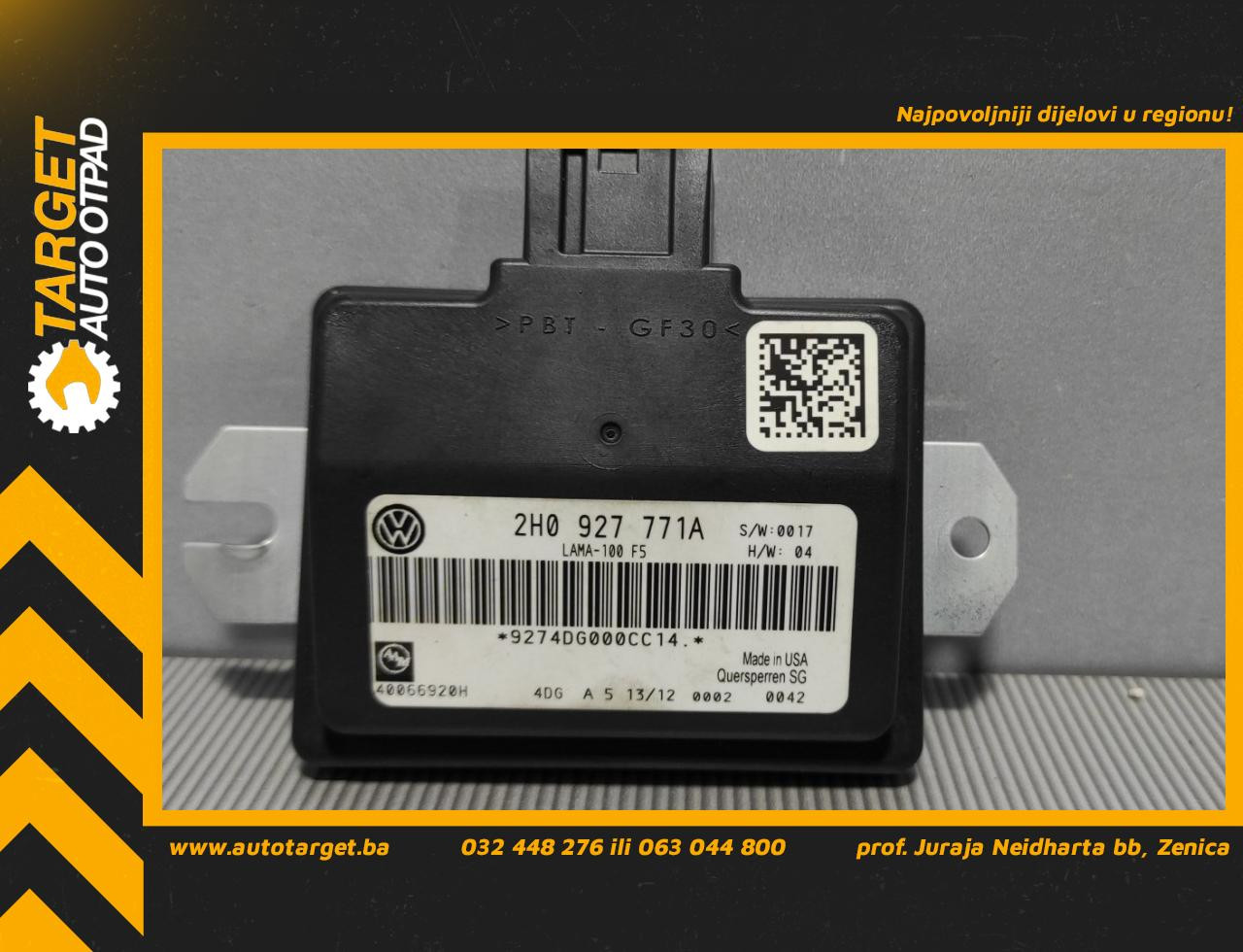 ELEKTRONIKA MODUL VW AMAROK > 09-16 2H0927771A